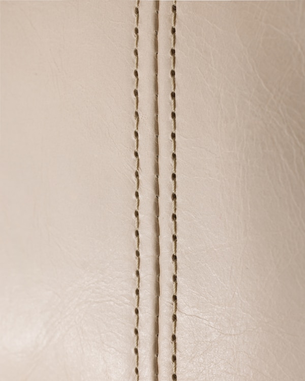 Leather pouch - Travertine Stone Leather pouch - Travertine Stone