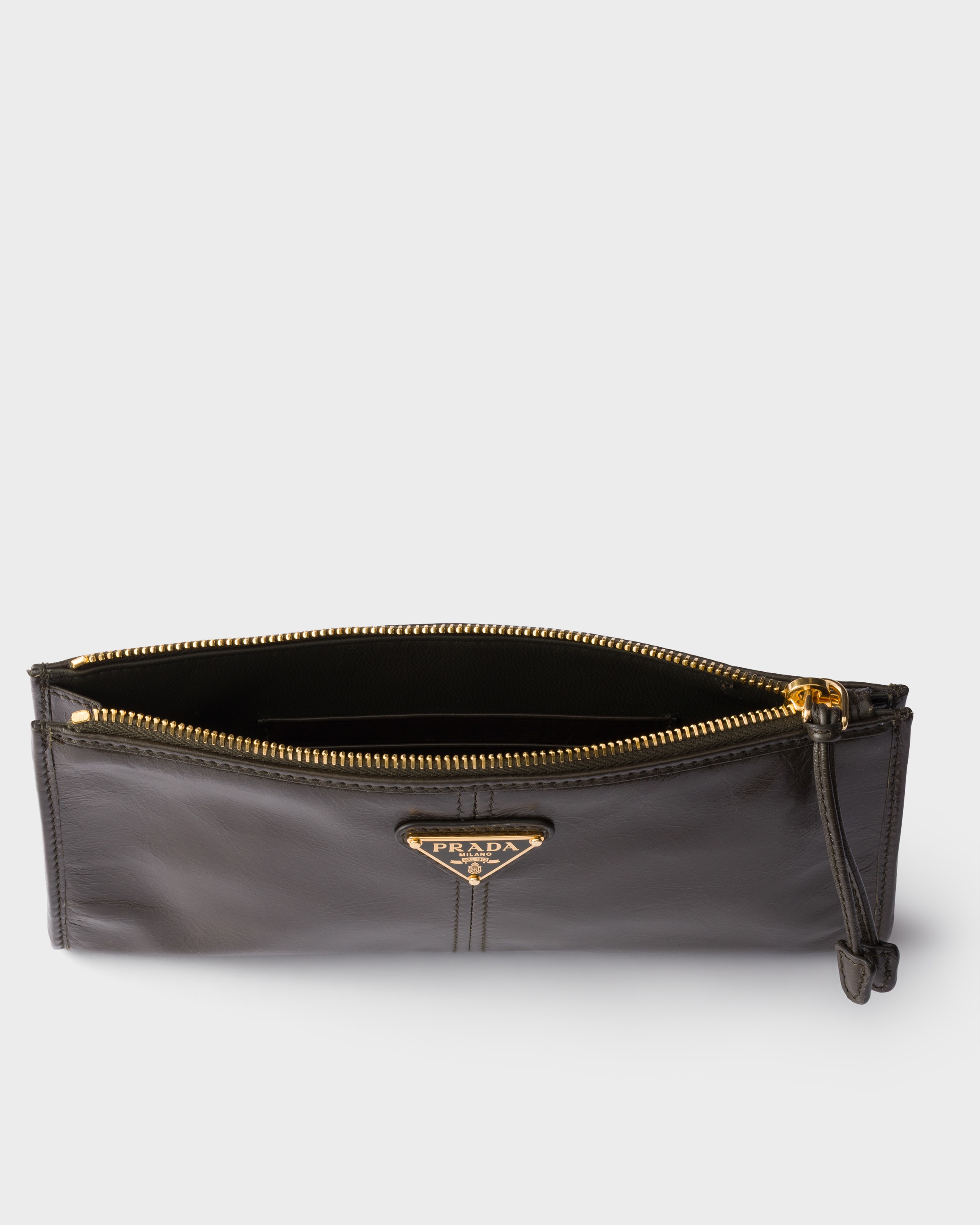 Forest Leather Pouch | PRADA - United States