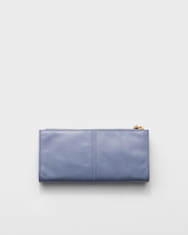 كيس من الجلد - أزرق ملاحي كيس من الجلد - أزرق ملاحي