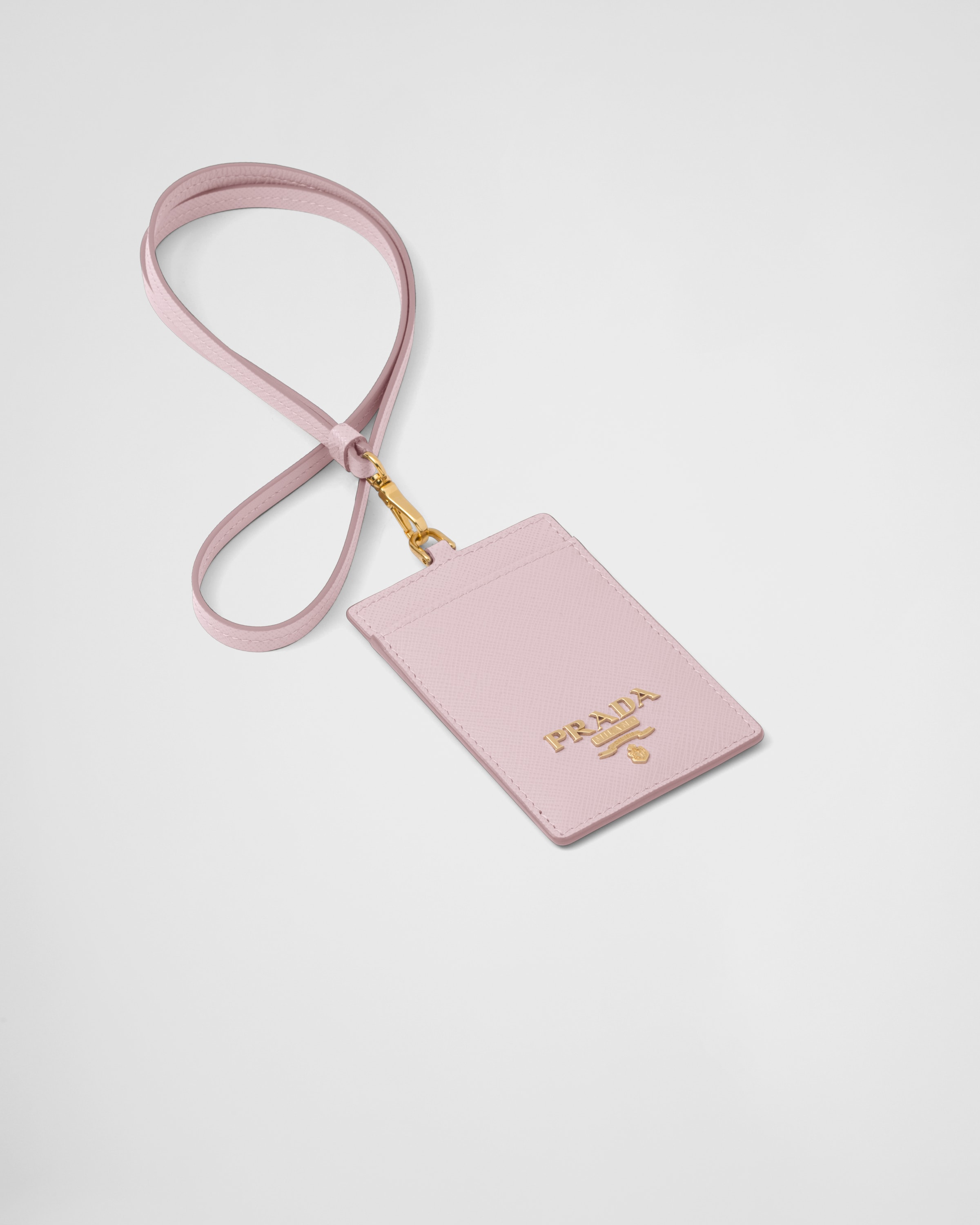 Prada badge on sale holder