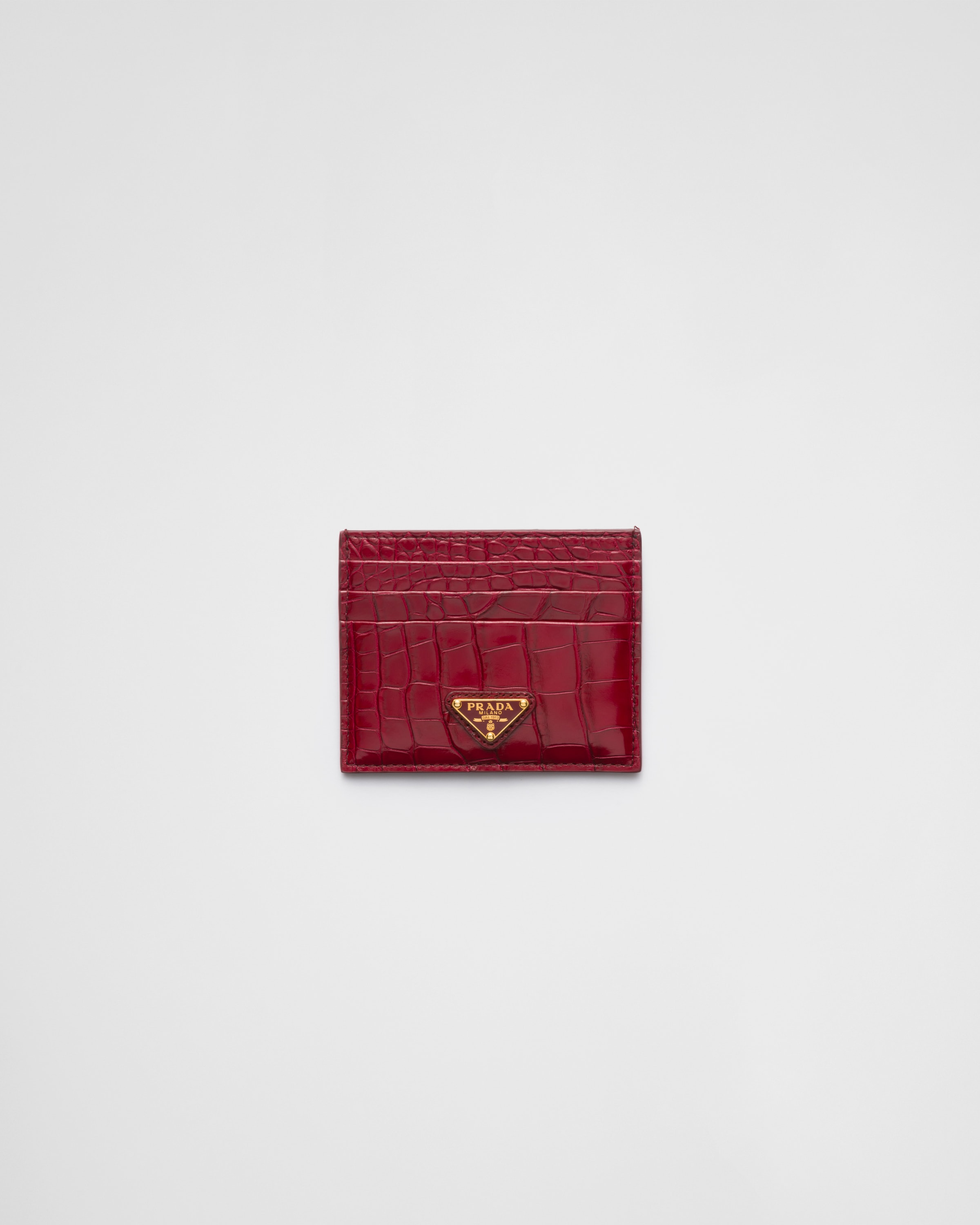 Prada red card holder hotsell