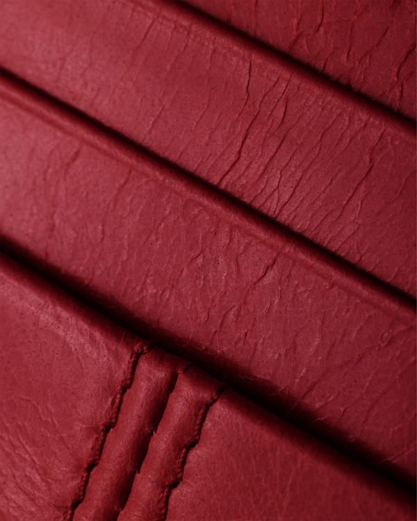 Leather card holder - Red Leather card holder - Red