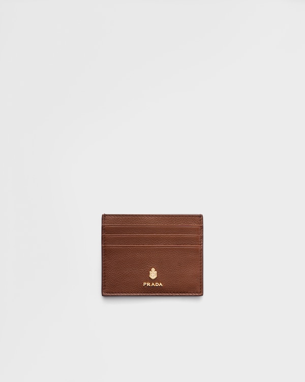 Leather card holder - Chestnut Brown Leather card holder - Chestnut Brown