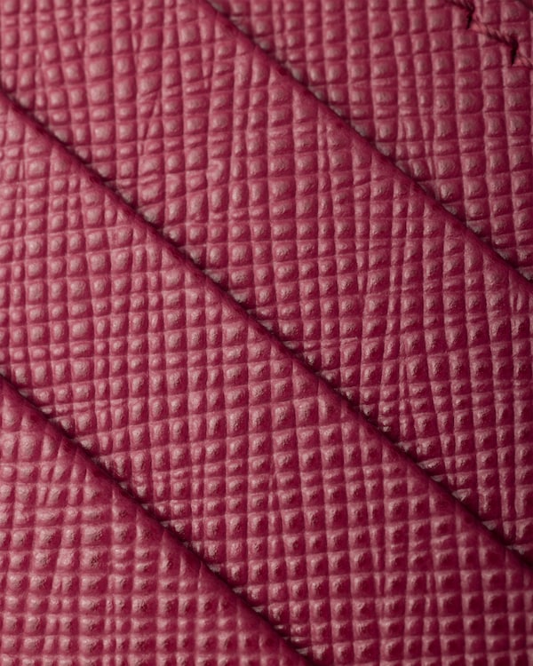 Porte-cartes en cuir Saffiano Porte-cartes en cuir Saffiano