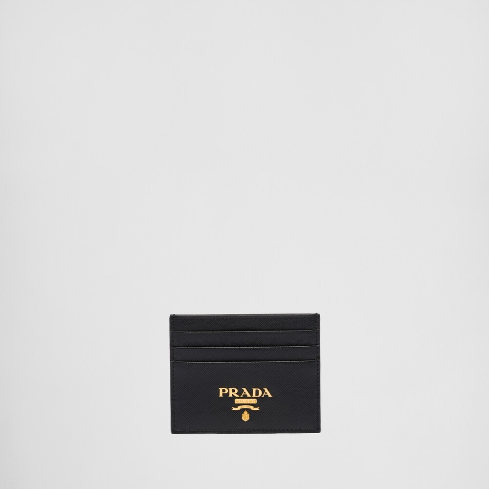 prada.com | Saffiano Leather Card Holder