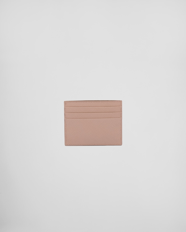 Porte-cartes en cuir saffiano Porte-cartes en cuir saffiano