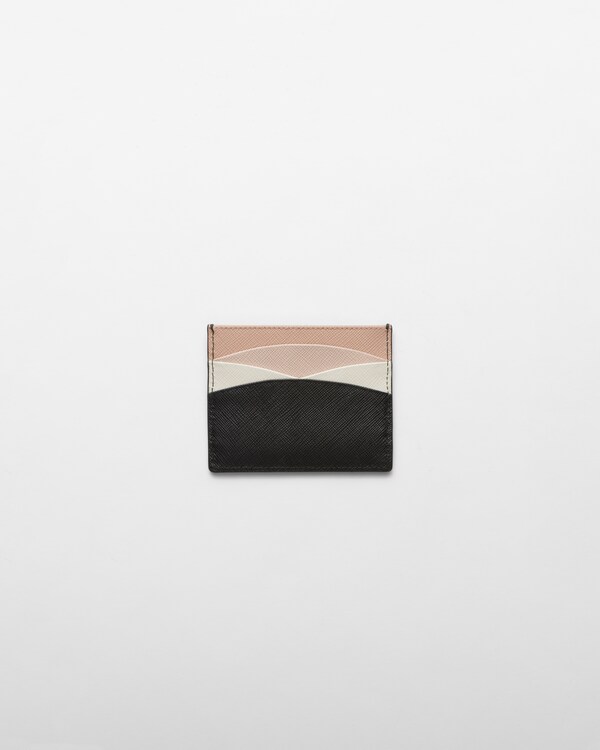 Saffiano Leather Card Holder Saffiano Leather Card Holder