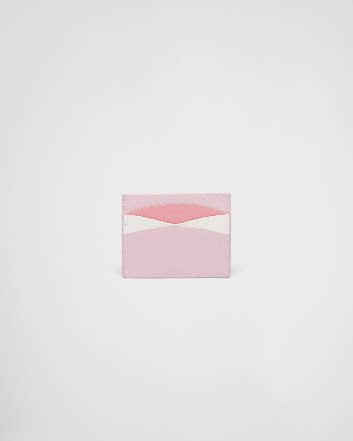 Prada Saffiano Leather Slim Card Holder Wallet