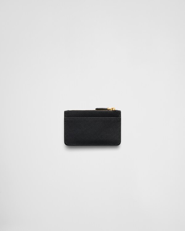 Saffiano and smooth leather card holder Saffiano and smooth leather card holder