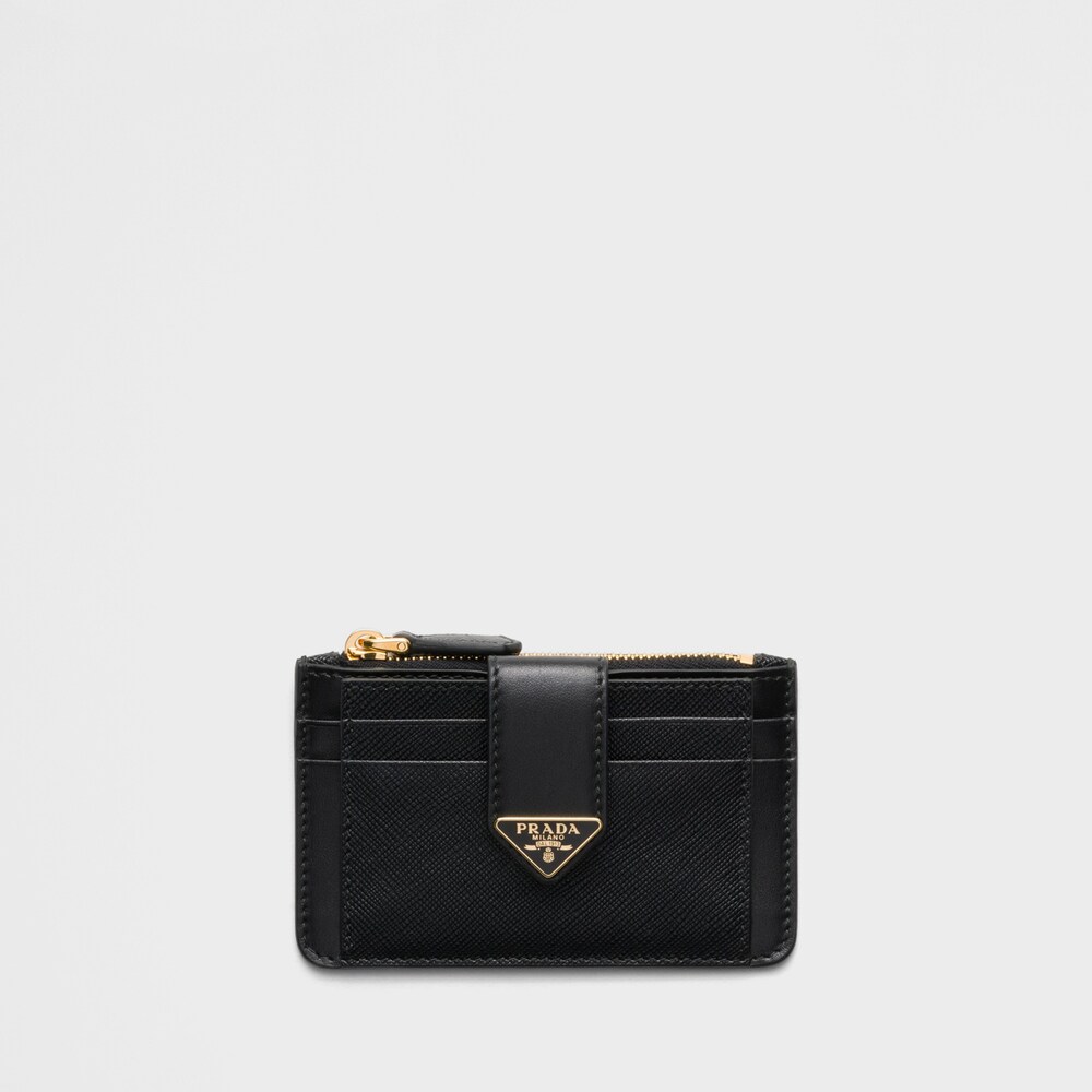 Prada Saffiano皮革及皮革卡片套 1