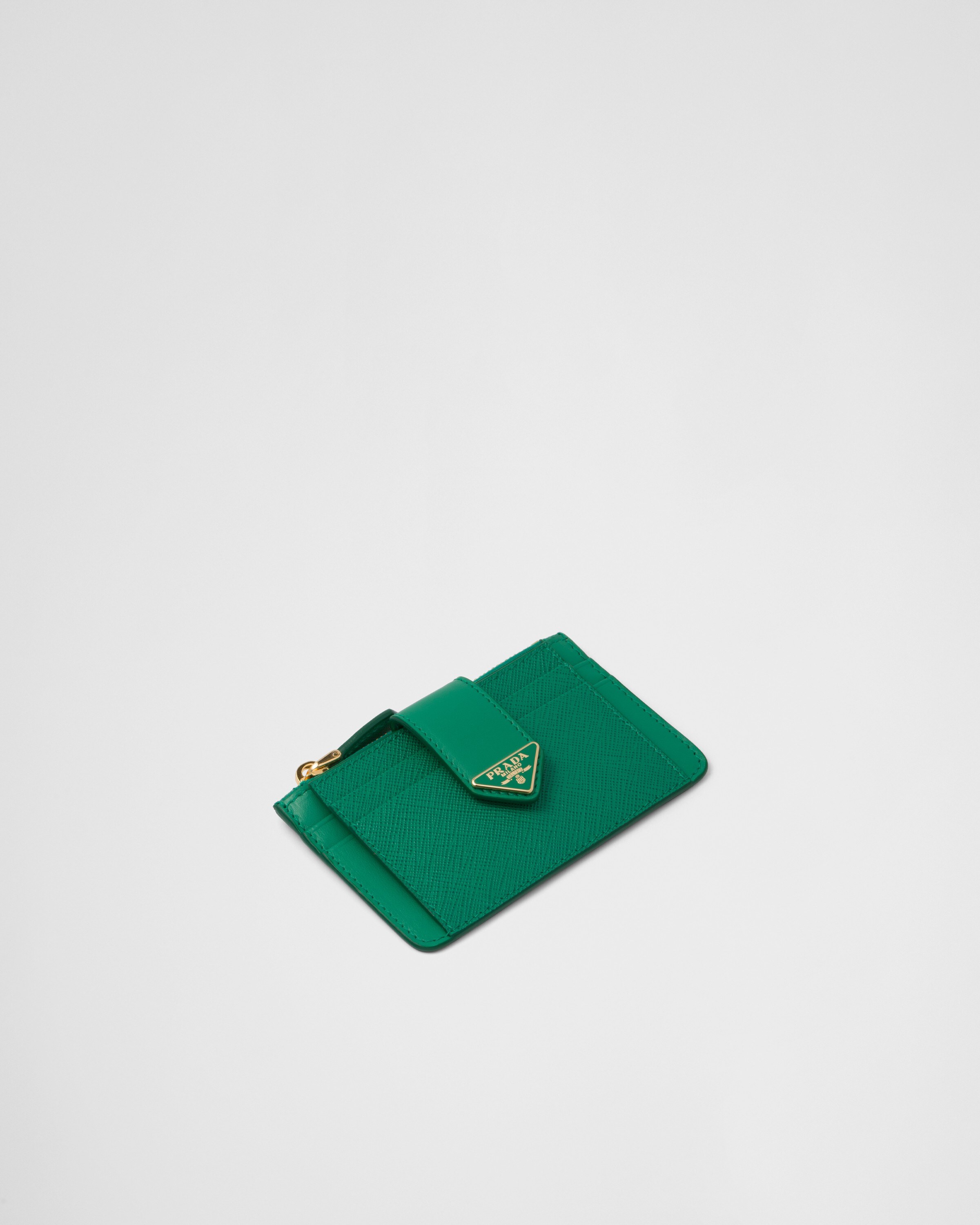 Prada best sale wallet green