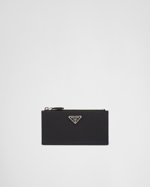 Prada Saffiano leather card holder 1