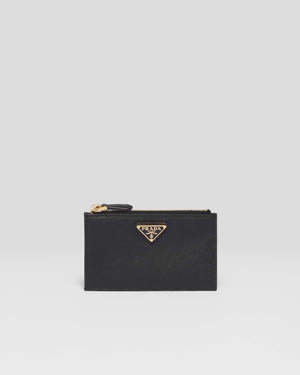 PRADA - PRADA L字ファスナー長財布 サフィアーノ レザー ネロ
