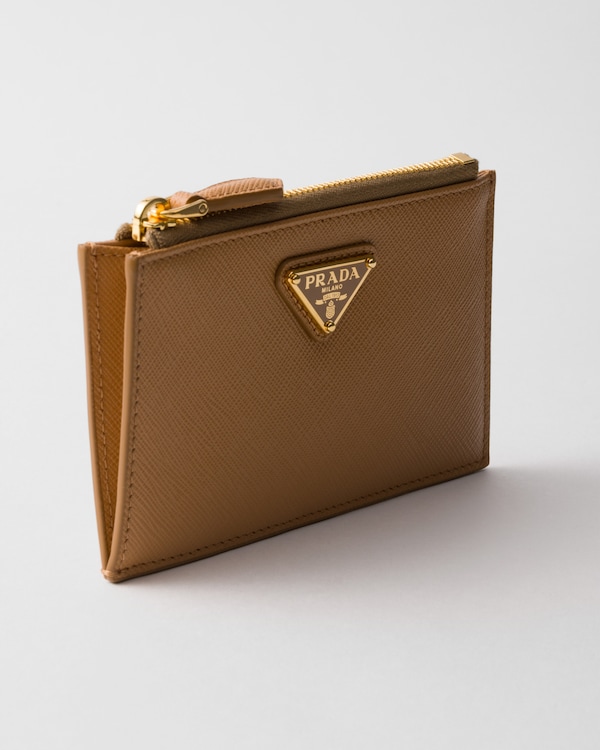 Kartenetui aus Saffiano-Leder Kartenetui aus Saffiano-Leder