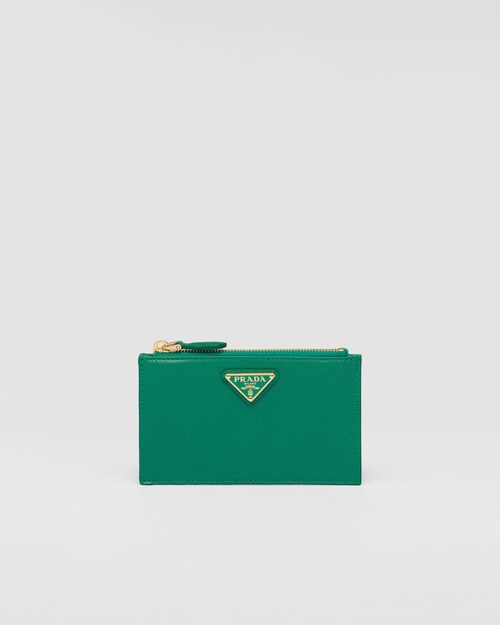 Prada Saffiano leather card holder 1