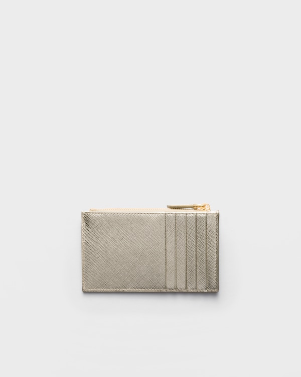 Saffiano leather card holder Saffiano leather card holder