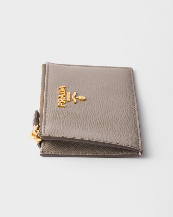 사피아노 가죽 카드 홀더 - 클레이/워터 릴리 사피아노 가죽 카드 홀더 - 클레이/워터 릴리