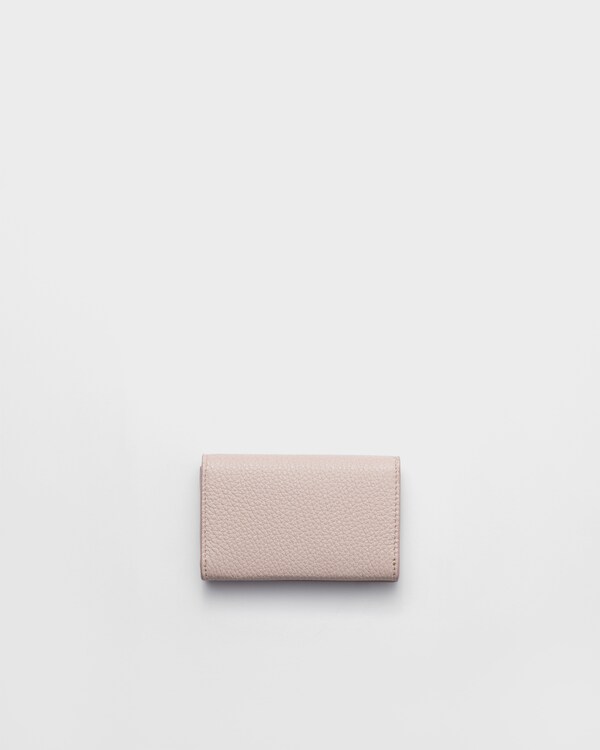 レザー カードケース - ウォーターリリー レザー カードケース - ウォーターリリー