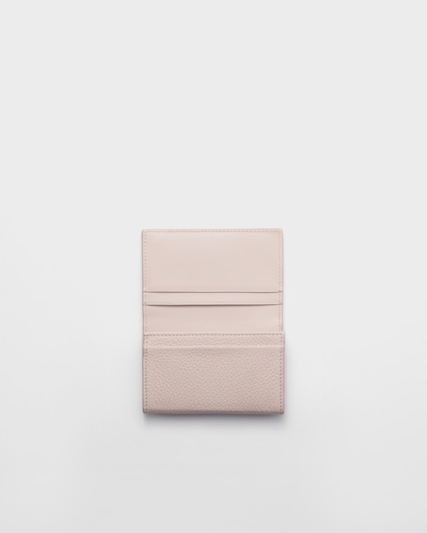 レザー カードケース - ウォーターリリー レザー カードケース - ウォーターリリー