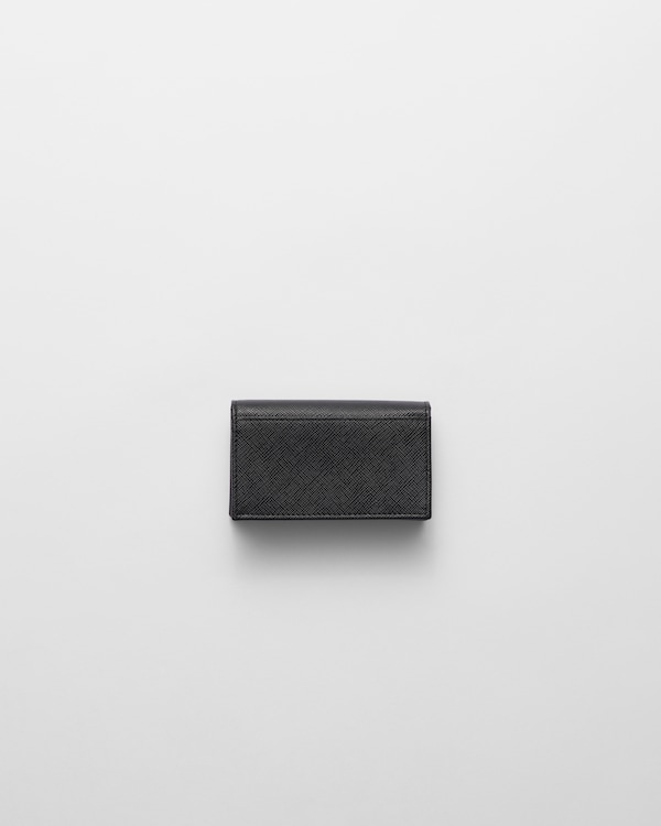 Saffiano leather card holder Saffiano leather card holder