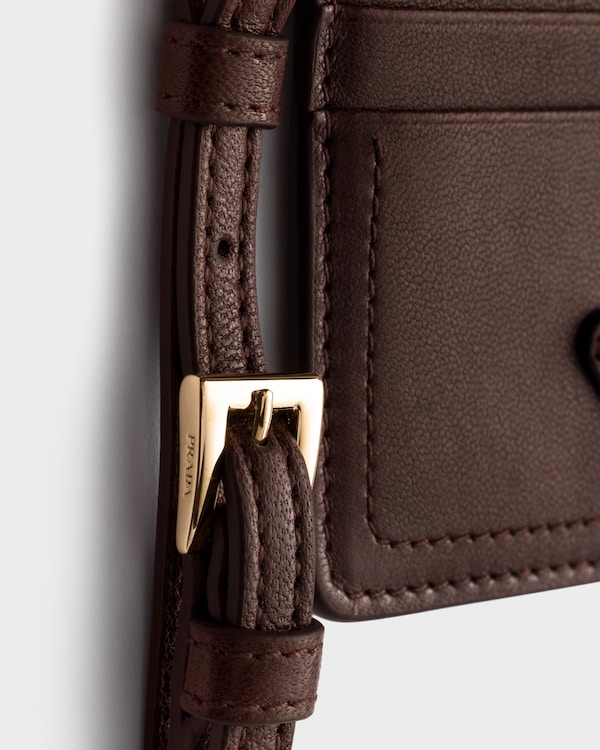 Nappa leather card holder - Sienna Nappa leather card holder - Sienna