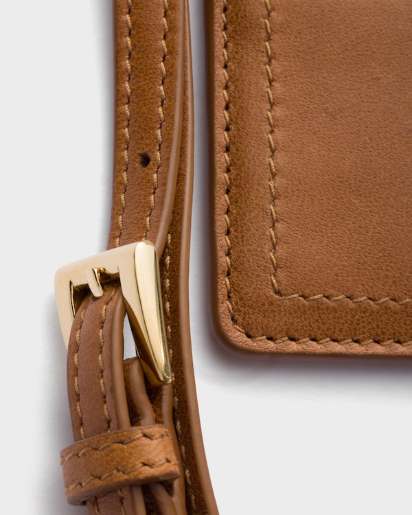 Nappa leather card holder - Caramel Nappa leather card holder - Caramel