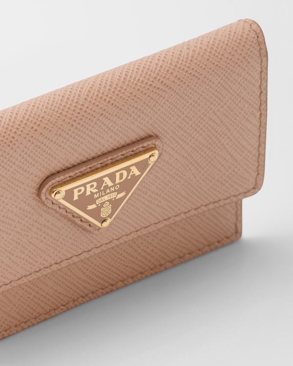 Saffiano leather card holder Saffiano leather card holder