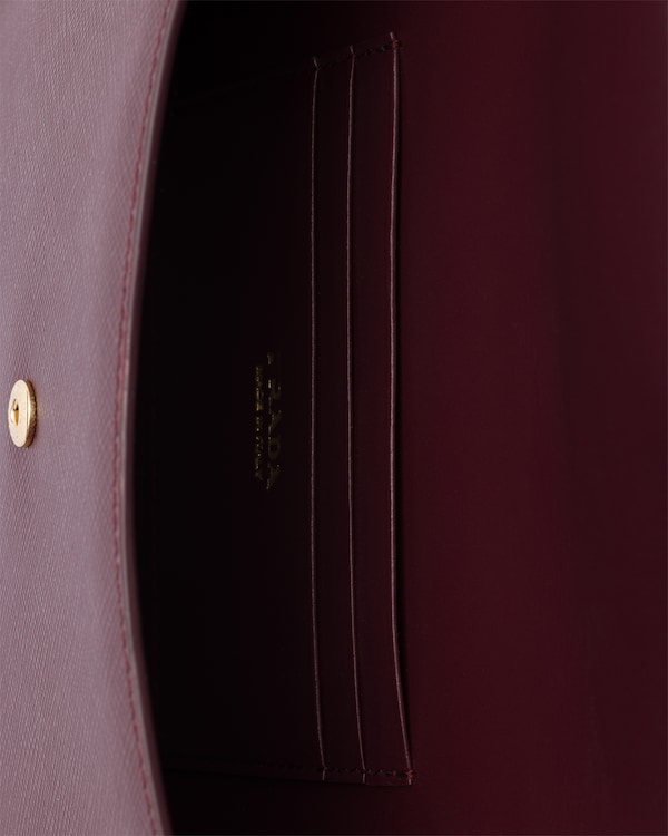 Saffiano leather envelope clutch Saffiano leather envelope clutch