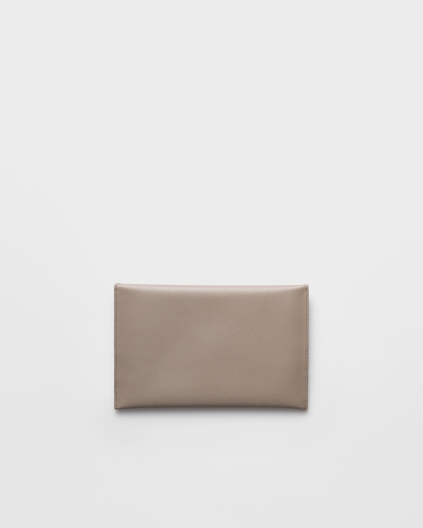 Saffiano leather envelope clutch Saffiano leather envelope clutch