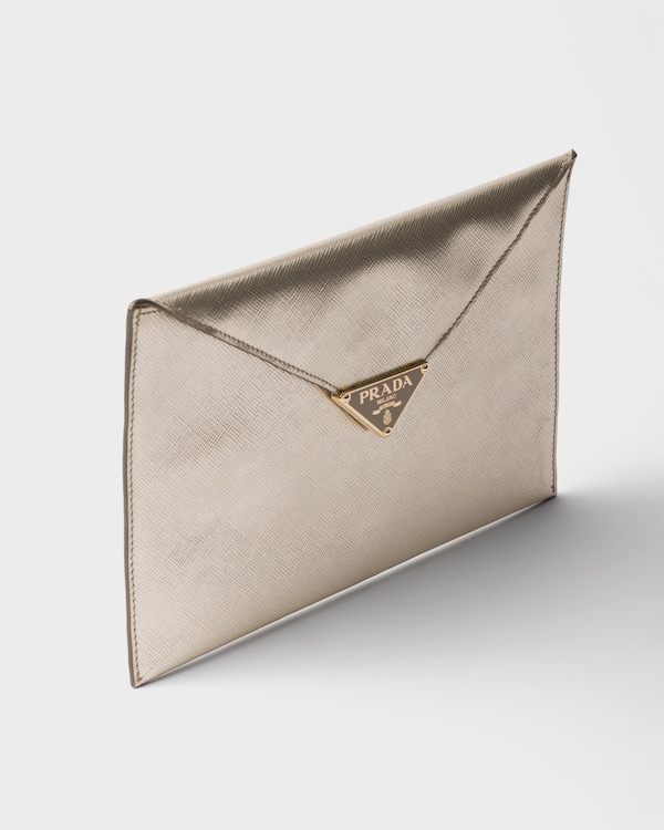 Envelope-Clutch aus Saffiano-Leder Envelope-Clutch aus Saffiano-Leder