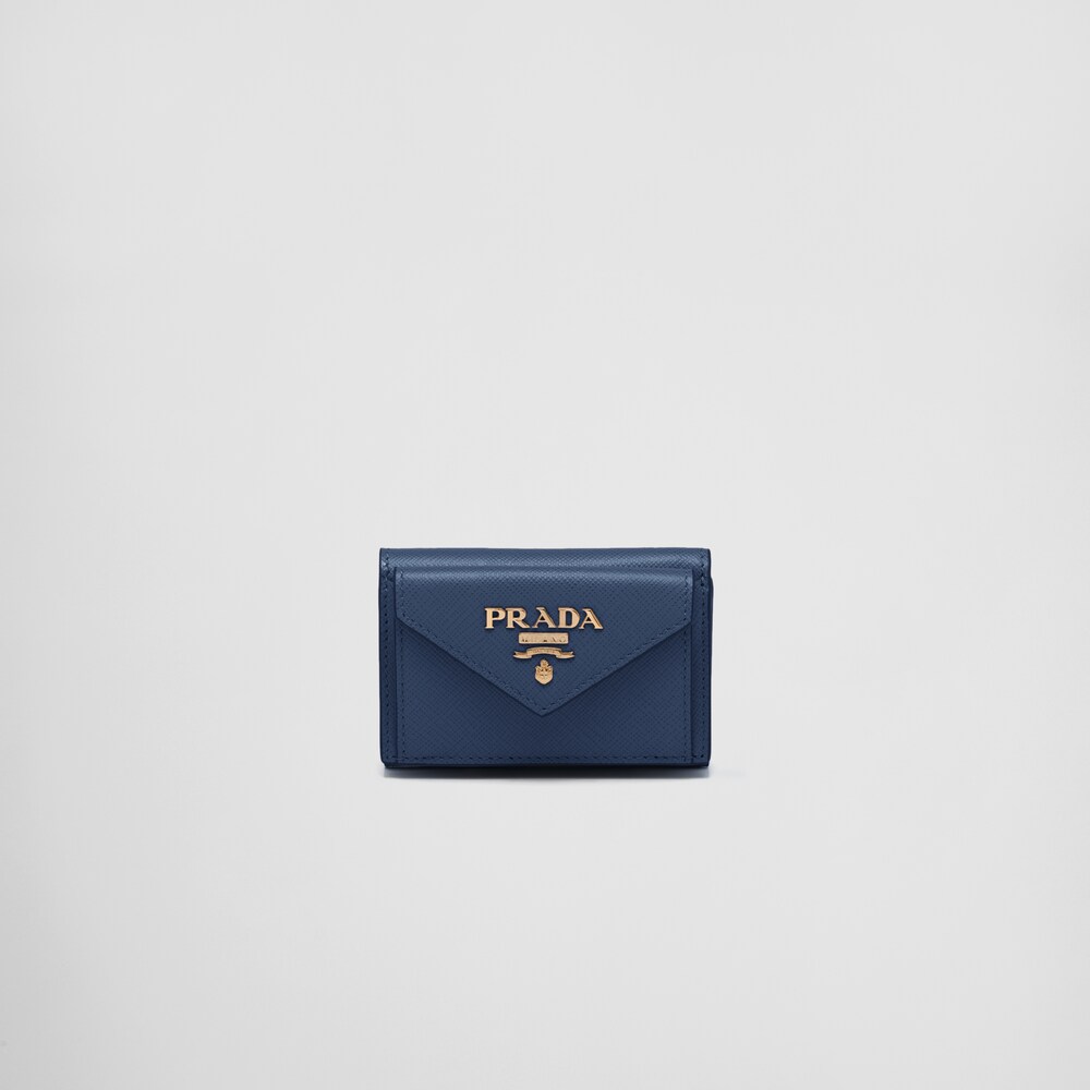 Prada Small Saffiano Leather Wallet 1