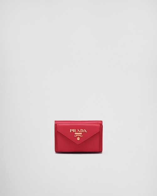 Prada Small Saffiano Leather Wallet 1