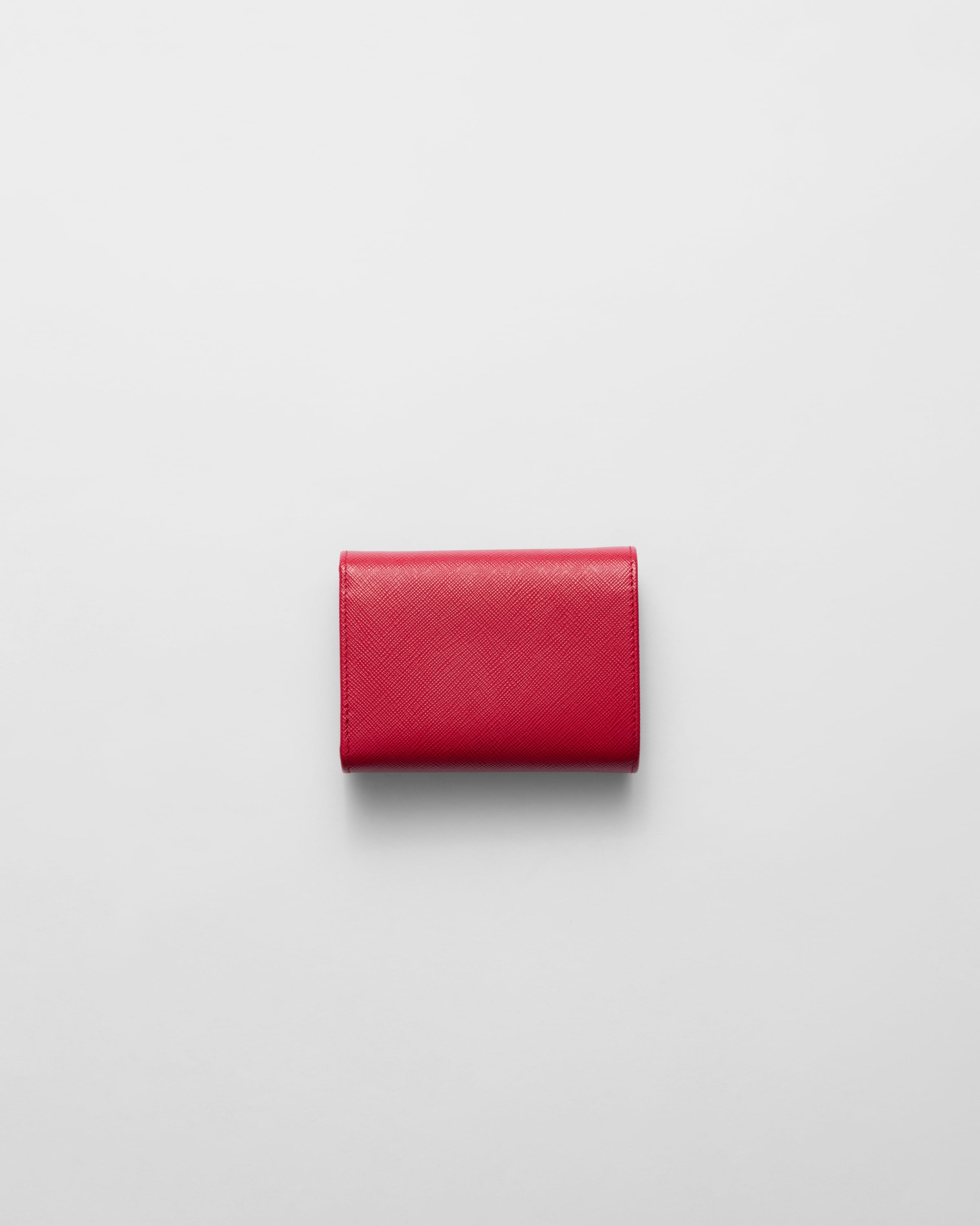 ヘアアクセサリー Prada Fiery red Saffiano leather small wallet Fiery Red Small Saffiano Leather Wallet | PRADA