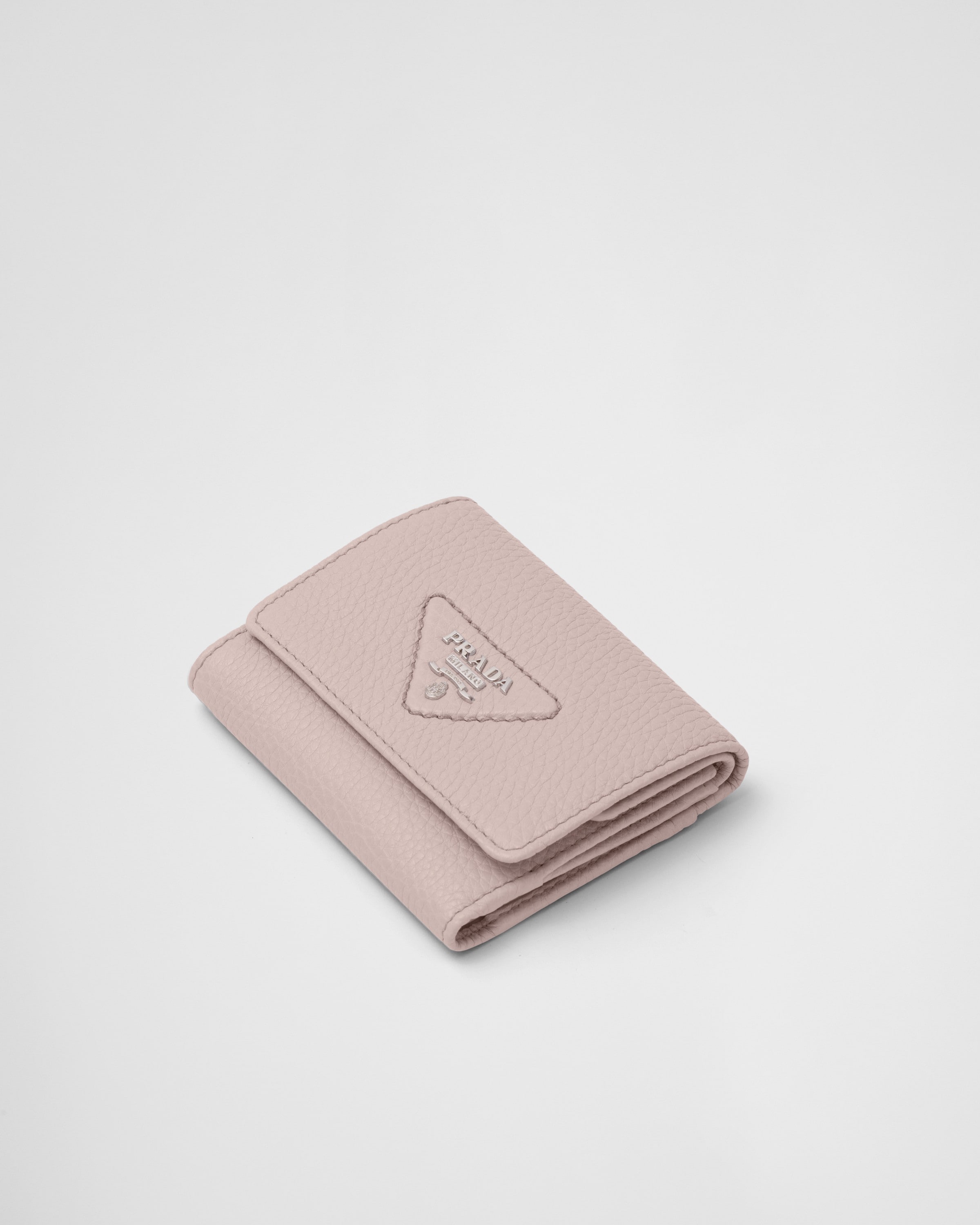 PRADA】ウォーターリリーヴィッテロダイノレザーミニ財布三つ折り