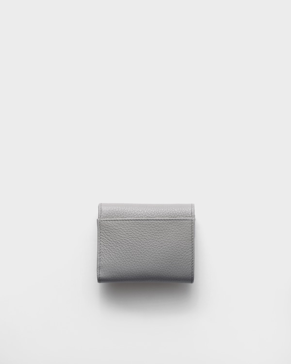 ヴィッテロダイノレザー ミニ財布 - ライトグレー ヴィッテロダイノレザー ミニ財布 - ライトグレー