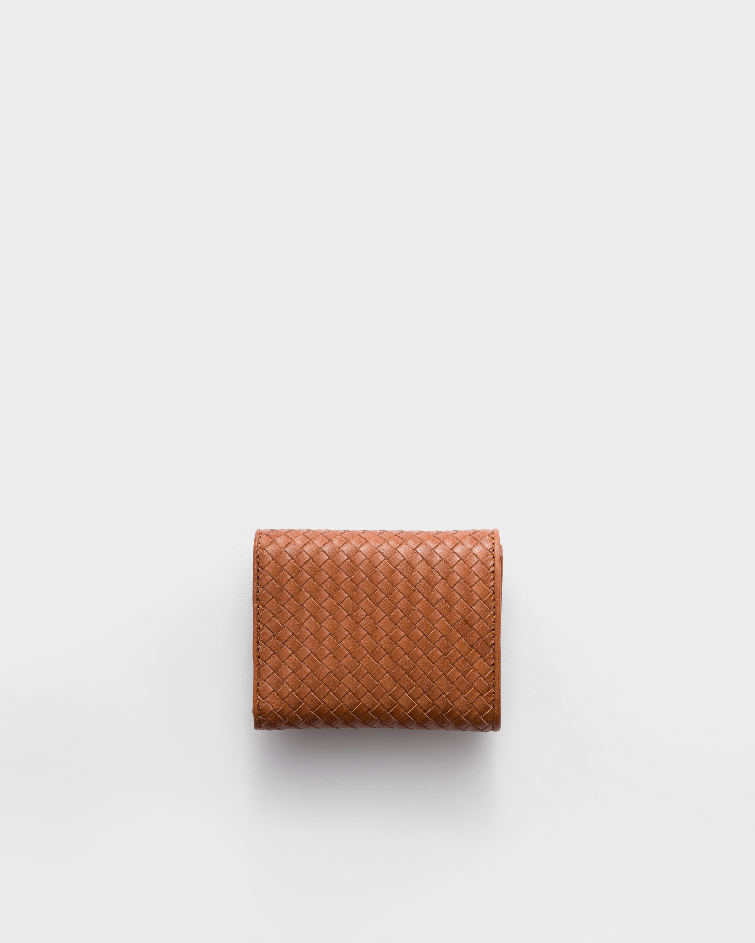 コニャックブラウン マドラスレザー スモール財布 | PRADA - 日本