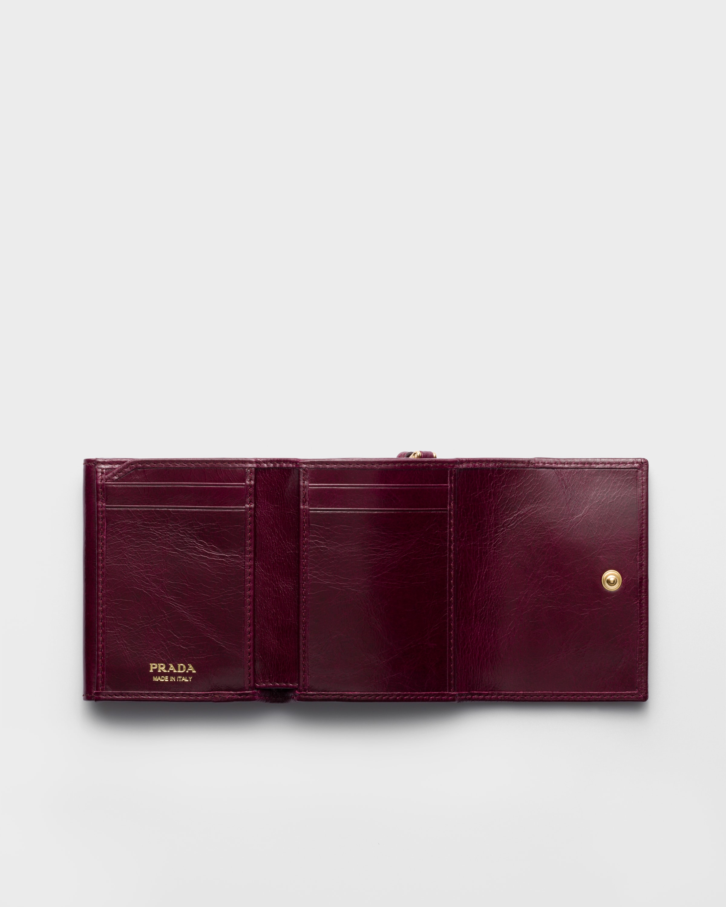 財布・小物その他 PRADA Woman Wallet Burgundy 1MC025QHH F0007 Burgundy Large Saffiano Leather Wallet | PRADA