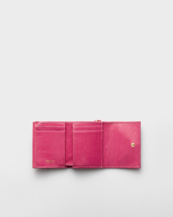 ソフトルックスレザー 財布 - ピオニーピンク ソフトルックスレザー 財布 - ピオニーピンク