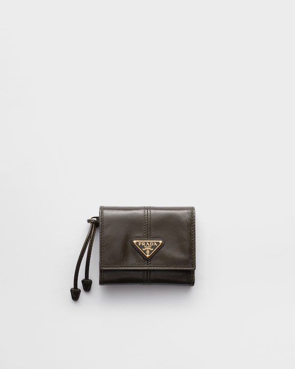 Small leather wallet - Forest Small leather wallet - Forest
