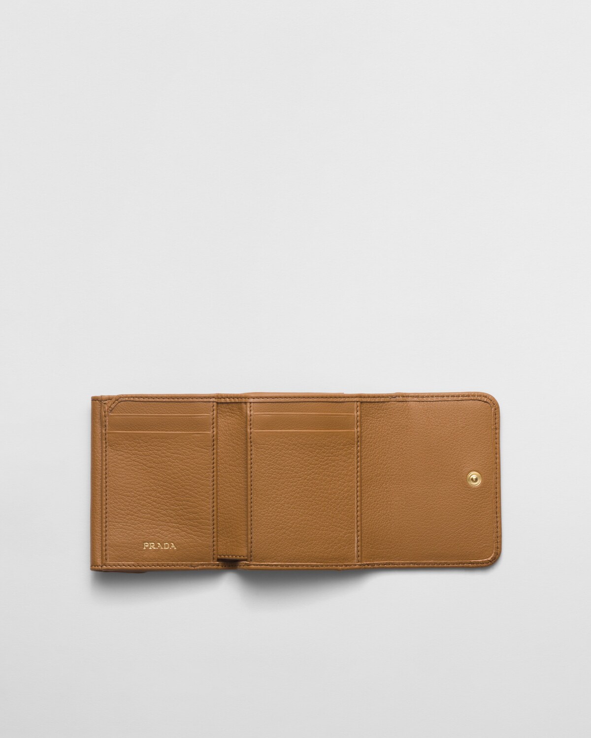 PRADA 25S SMALL BAG 23 IN CARAMEL CALFSKIN GOLD HARDWARE