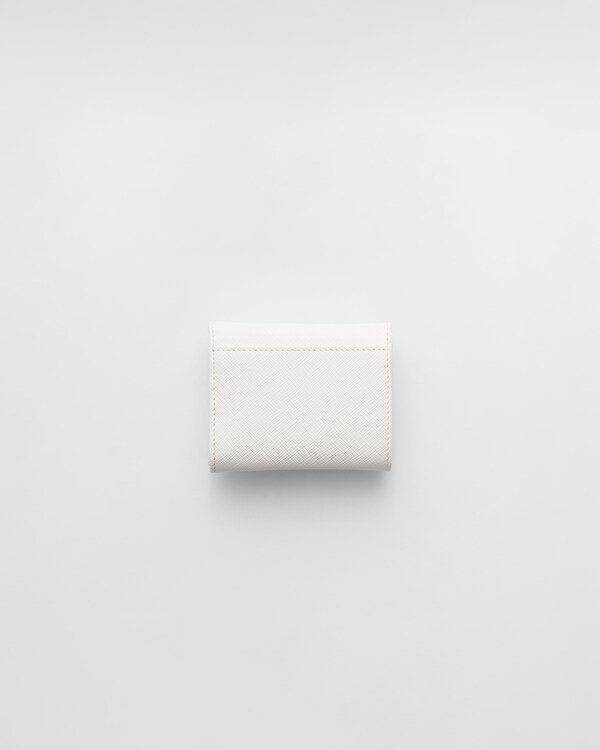 Petit portefeuille en cuir Saffiano Petit portefeuille en cuir Saffiano