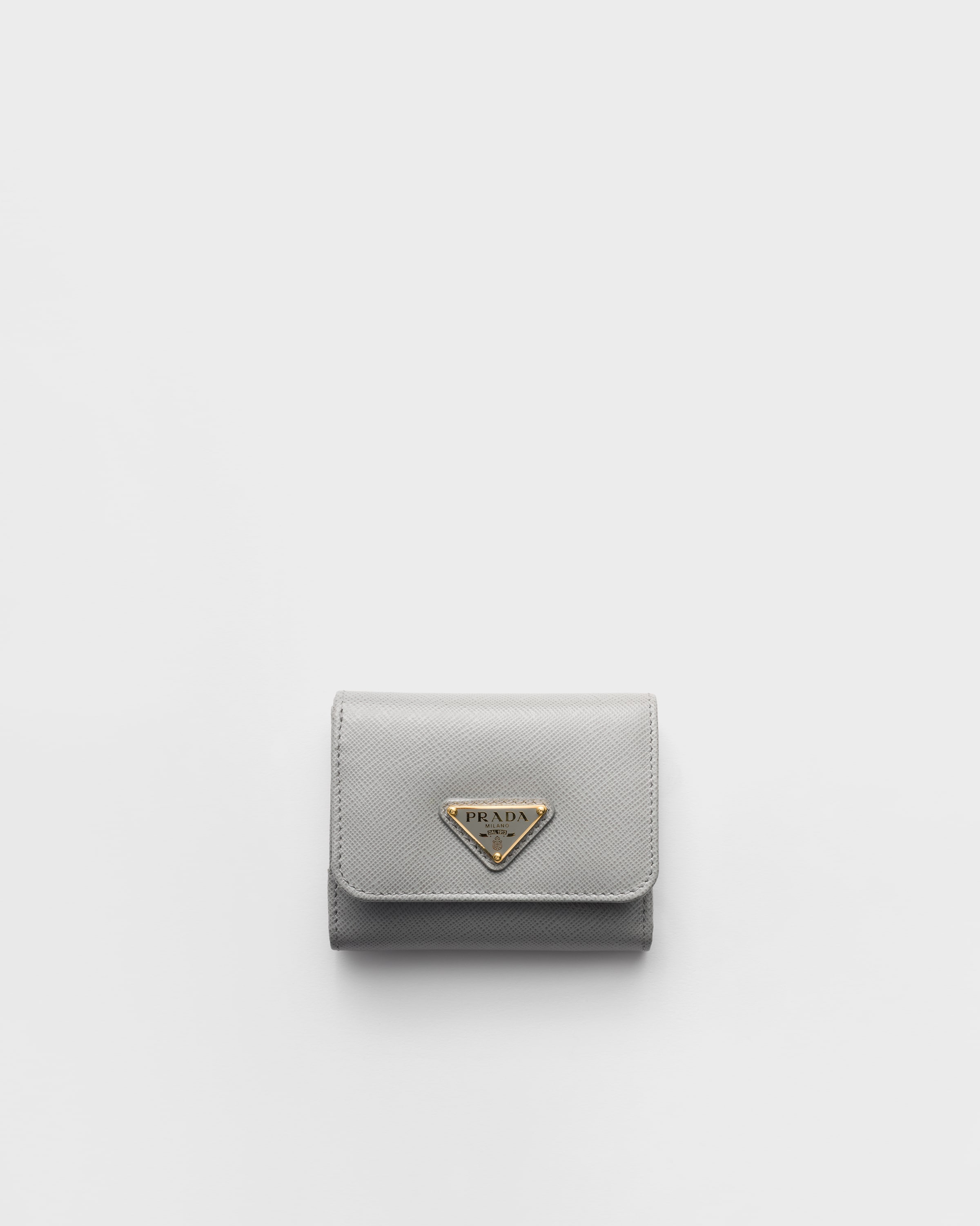 クラウディグレー サフィアーノトライアングル 財布 | PRADA - 日本
