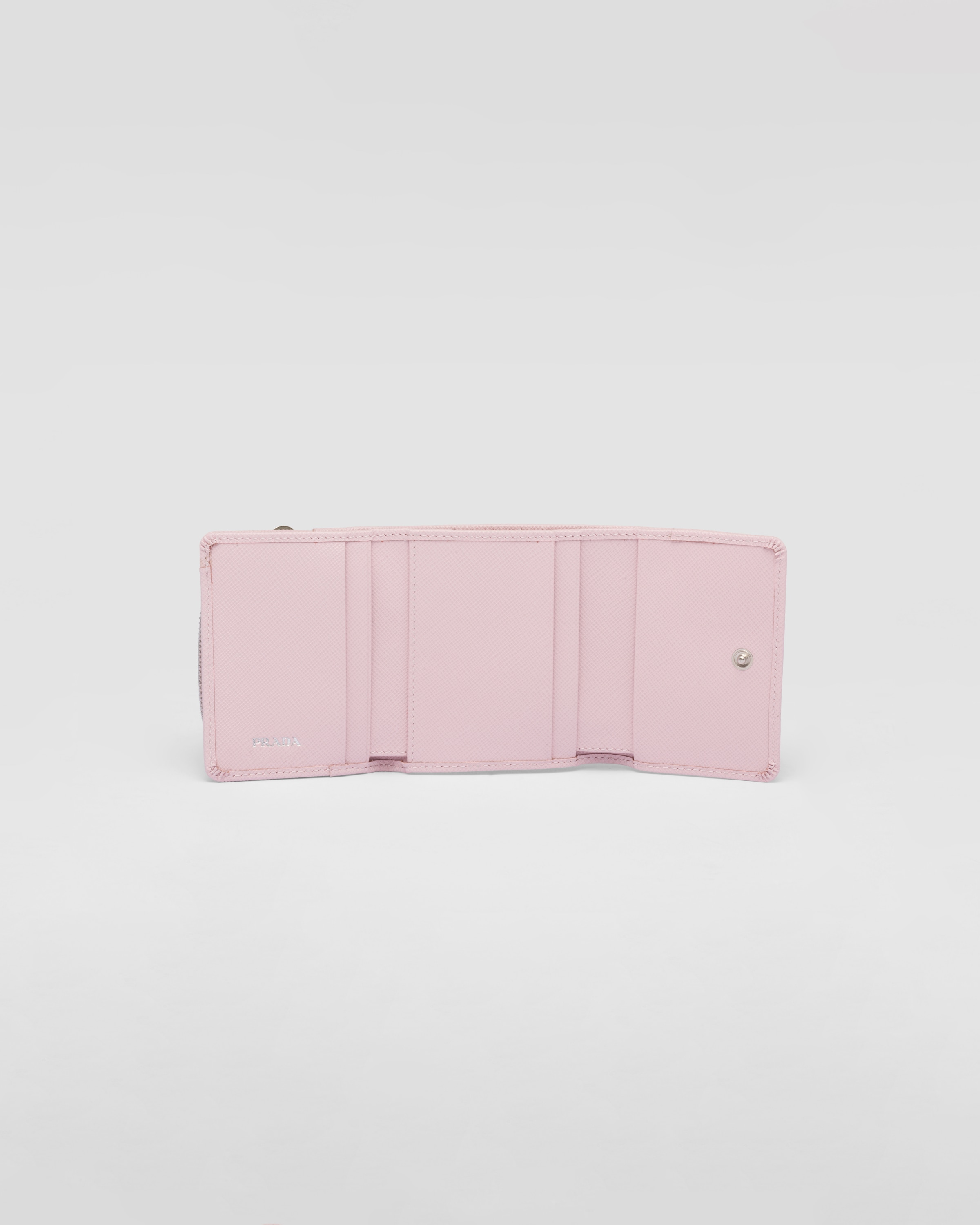 ピンク サフィアーノトライアングル 財布 | PRADA