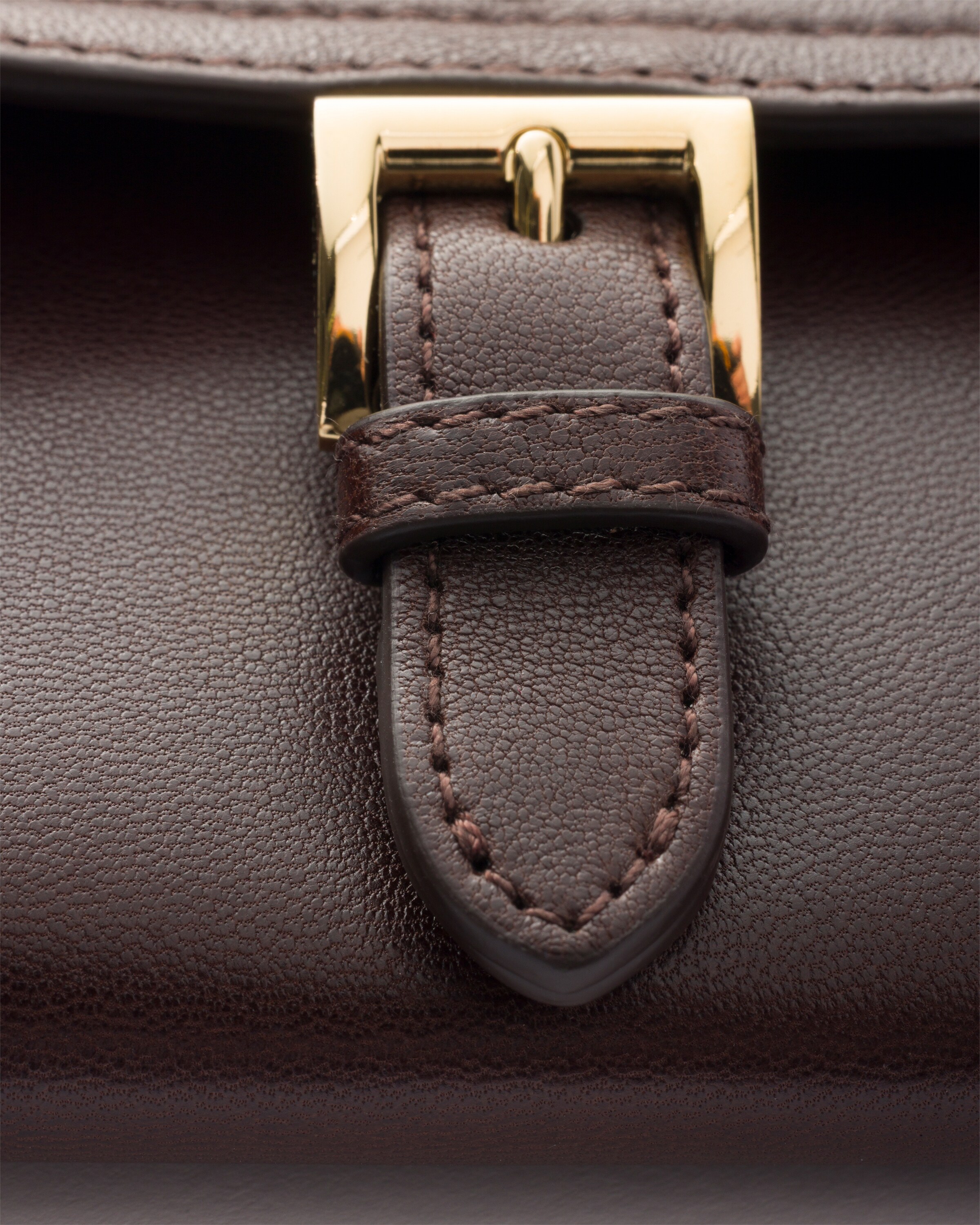 シエナブラウン ナッパレザー 長財布 | PRADA - 日本