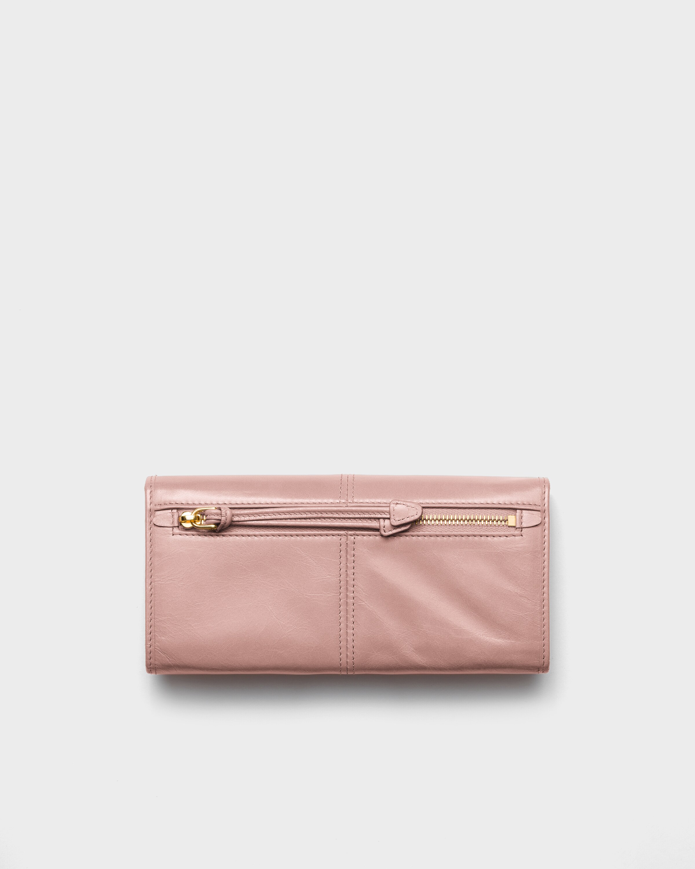 ピンク ソフトルックスレザー 財布 | PRADA
