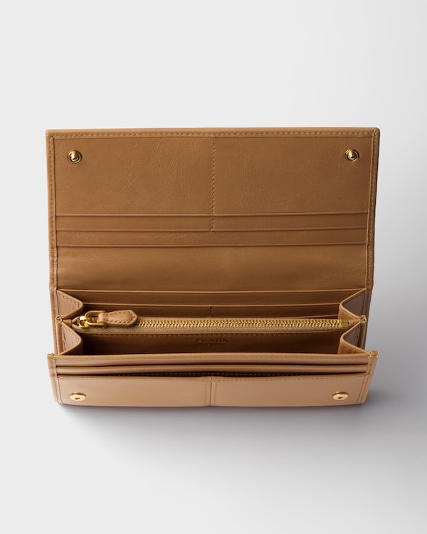 Large leather wallet - Cameo Large leather wallet - Cameo