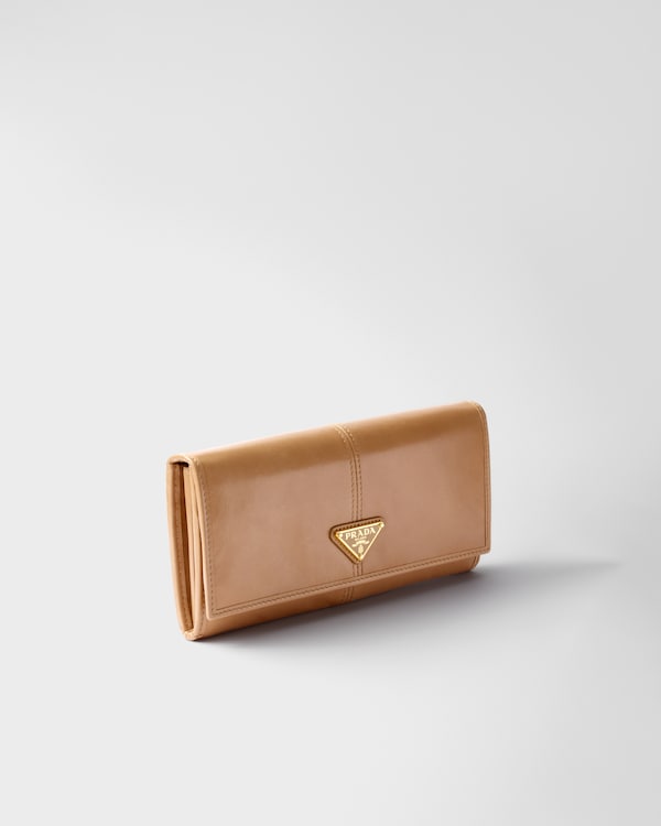 Large leather wallet - Cameo Large leather wallet - Cameo