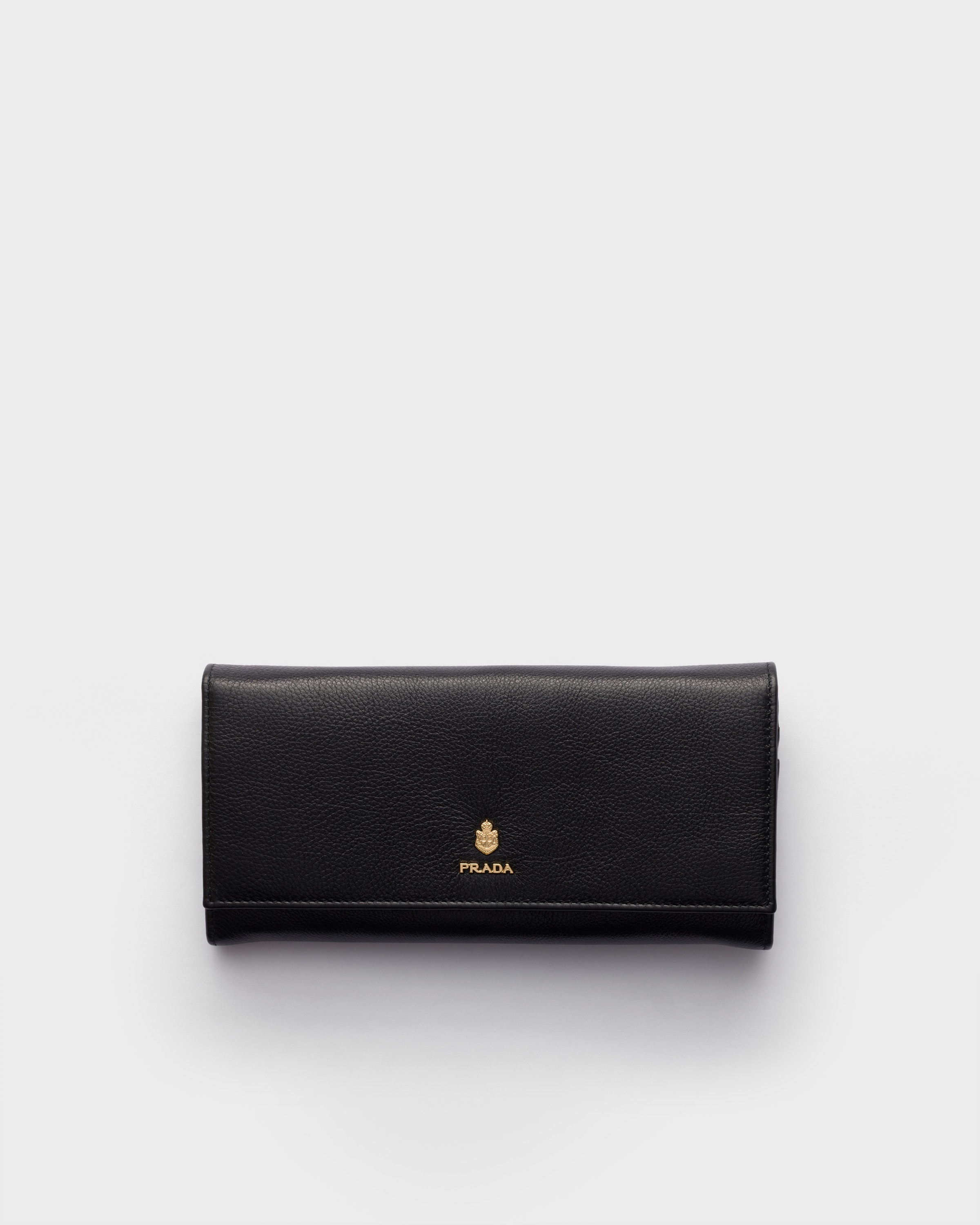 ブラック ラージレザー 財布 | PRADA - 日本