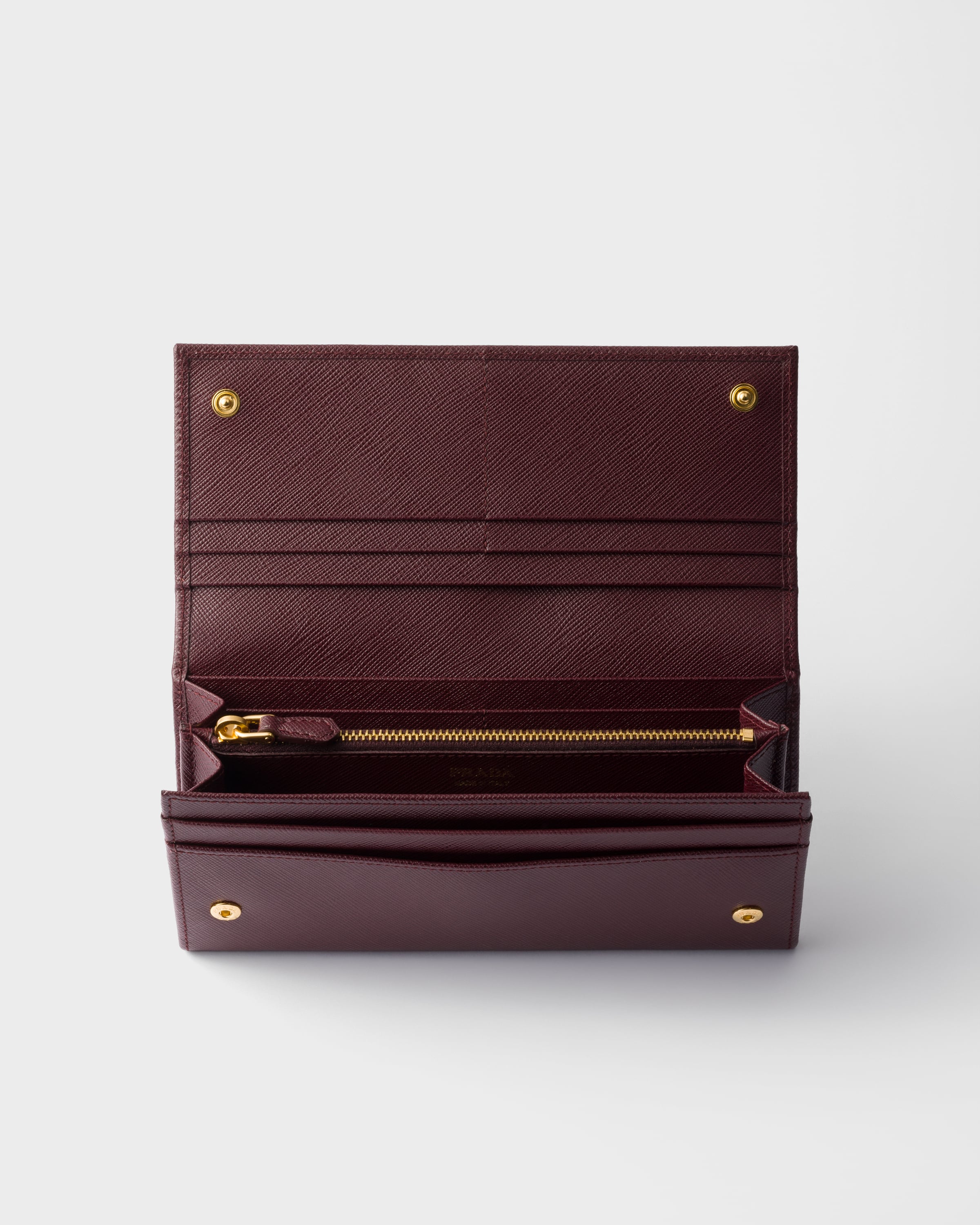 [PRADA]Large Saffiano Leather Wallet(1MH132)★送料・関税込み Natural Large Saffiano Leather Wallet | PRADA