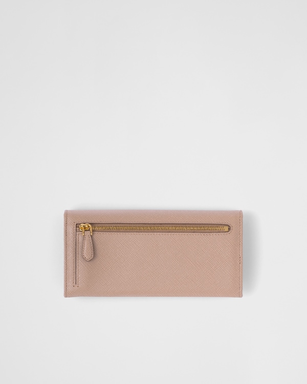 Grand portefeuille en cuir Saffiano Grand portefeuille en cuir Saffiano